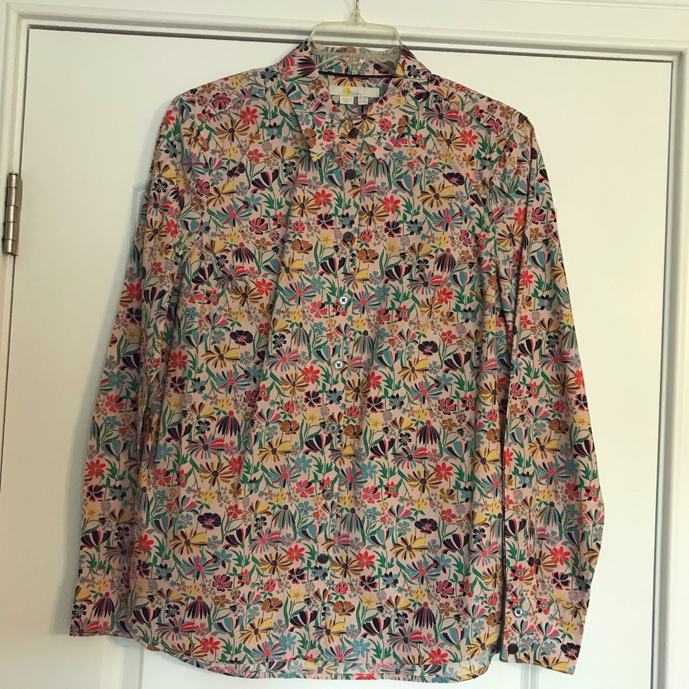 Boden Floral Multicolor Women’s Shirt